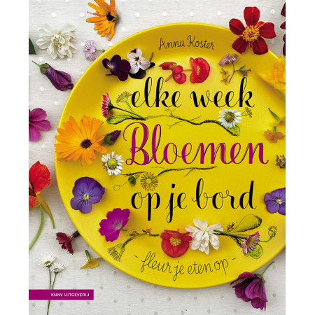 Elke week bloemen op je bord